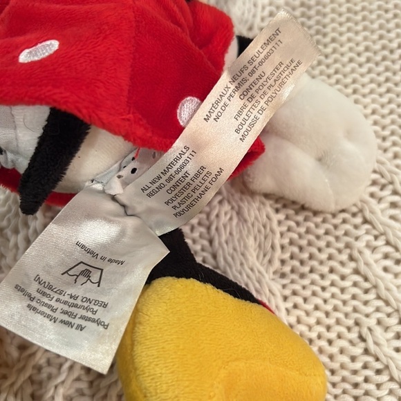 Disney mini Minnie Mouse Soft Doll Plush 10” doll handheld Authentic Disney park - Picture 12 of 14